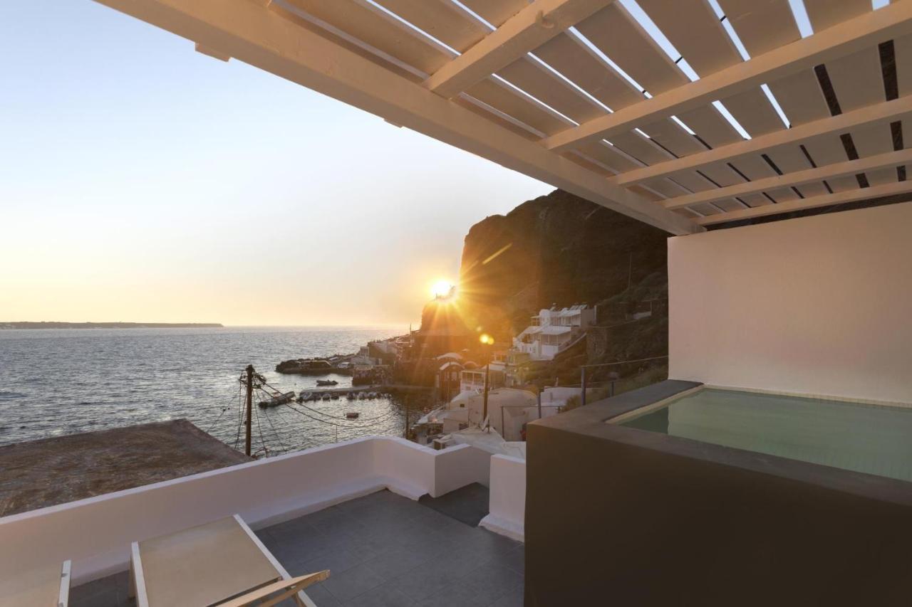 Ammoudi Sunset Cave Santorini Daire Oía Dış mekan fotoğraf